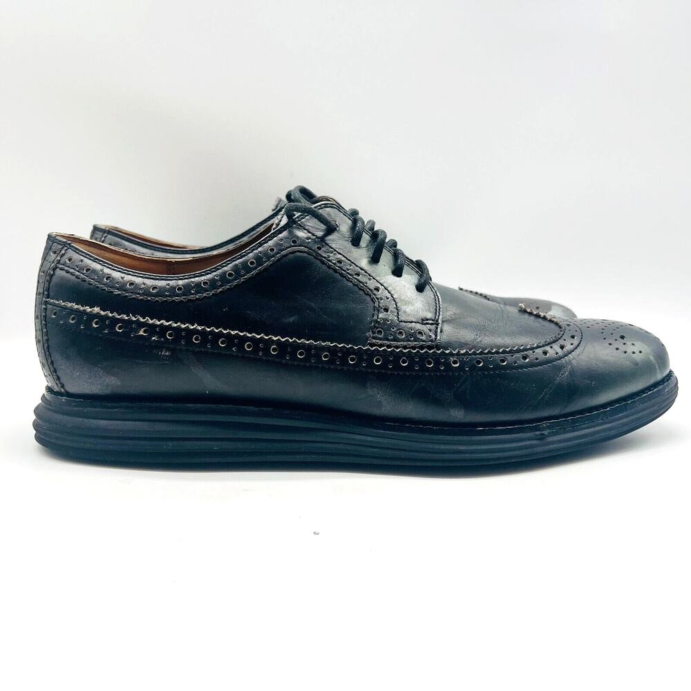 Cole Haan Black Leather Loafers